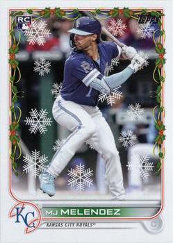 #HW78 MJ Melendez - Kansas City Royals - 2022 Topps Holiday Baseball