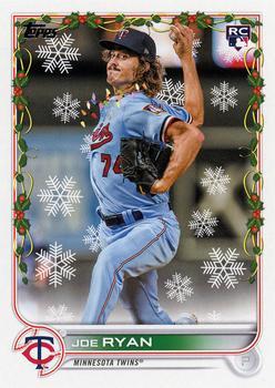 #HW93b Joe Ryan - Minnesota Twins - 2022 Topps Holiday Baseball