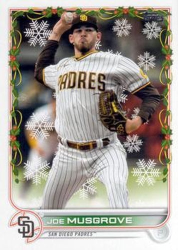 #HW95 Joe Musgrove - San Diego Padres - 2022 Topps Holiday Baseball