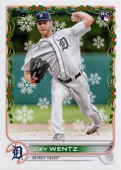 #HW96 Joey Wentz - Detroit Tigers - 2022 Topps Holiday Baseball