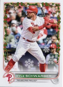 #HW99 Kyle Schwarber - Philadelphia Phillies - 2022 Topps Holiday Baseball