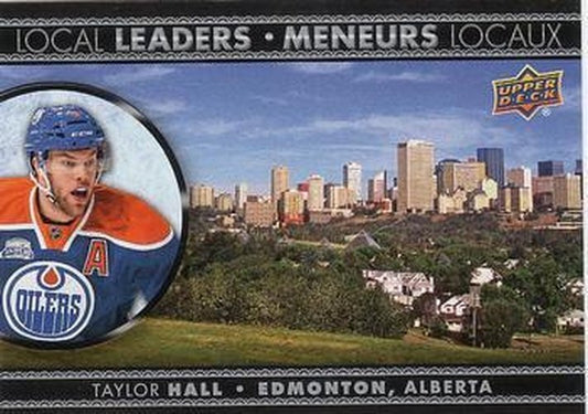 #LL-2 Taylor Hall - Edmonton Oilers - 2016-17 Upper Deck Tim Hortons - Local Leaders Hockey