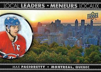 #LL-3 Max Pacioretty - Montreal Canadiens - 2016-17 Upper Deck Tim Hortons - Local Leaders Hockey