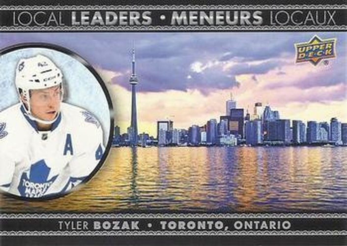 #LL-5 Tyler Bozak - Toronto Maple Leafs - 2016-17 Upper Deck Tim Hortons - Local Leaders Hockey