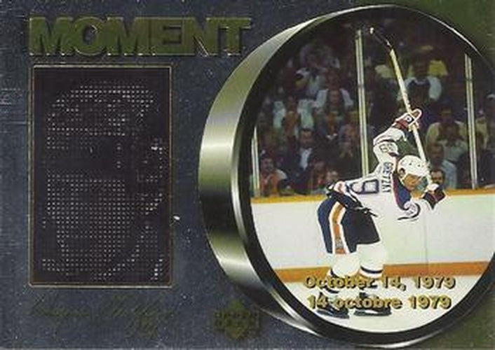 #M1 Wayne Gretzky - Edmonton Oilers - 1998-99 Upper Deck Ice McDonald's - Grand Moments Hockey