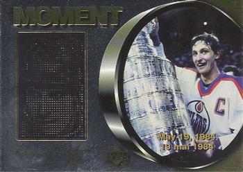 #M3 Wayne Gretzky - Edmonton Oilers - 1998-99 Upper Deck Ice McDonald's - Grand Moments Hockey