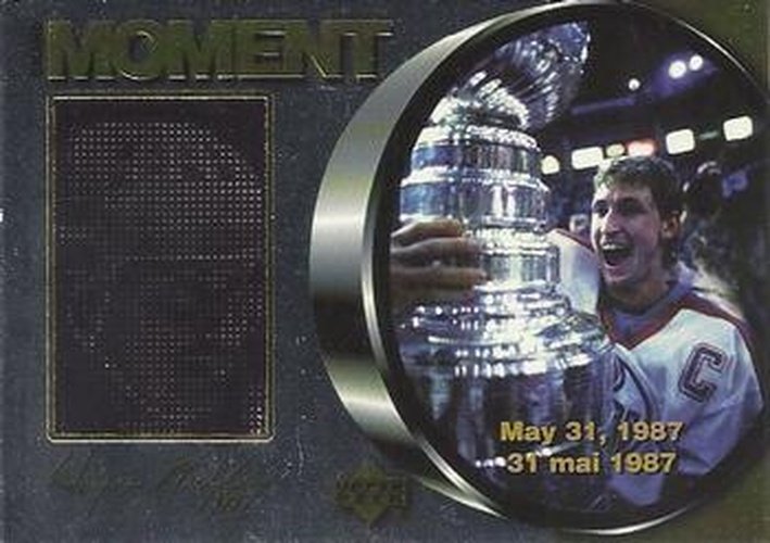 #M5 Wayne Gretzky - Edmonton Oilers - 1998-99 Upper Deck Ice McDonald's - Grand Moments Hockey