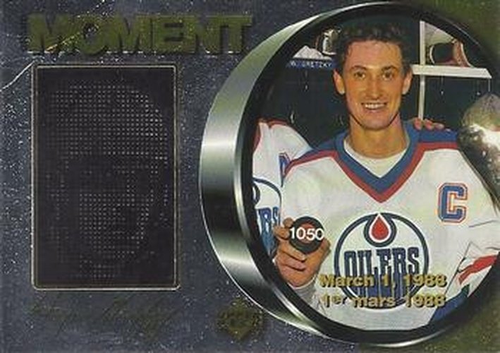 #M6 Wayne Gretzky - Edmonton Oilers - 1998-99 Upper Deck Ice McDonald's - Grand Moments Hockey