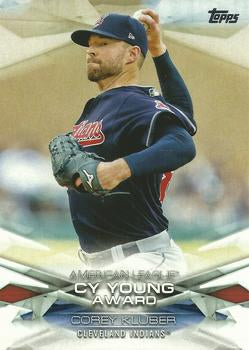 #MLBA-10 Corey Kluber - Cleveland Indians - 2018 Topps - MLB Awards Baseball