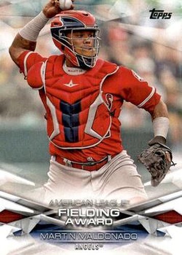 #MLBA-14 Martin Maldonado - Los Angeles Angels - 2018 Topps - MLB Awards Baseball