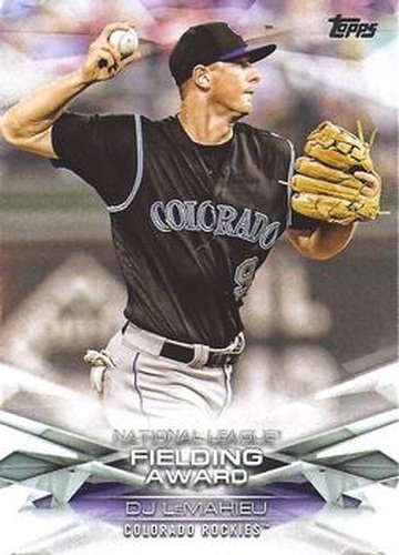 #MLBA-19 DJ LeMahieu - Colorado Rockies - 2018 Topps - MLB Awards Baseball