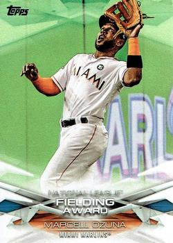 #MLBA-25 Marcell Ozuna - Miami Marlins - 2018 Topps - MLB Awards Baseball