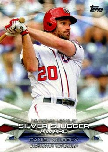 #MLBA-36 Daniel Murphy - Washington Nationals - 2018 Topps - MLB Awards Baseball