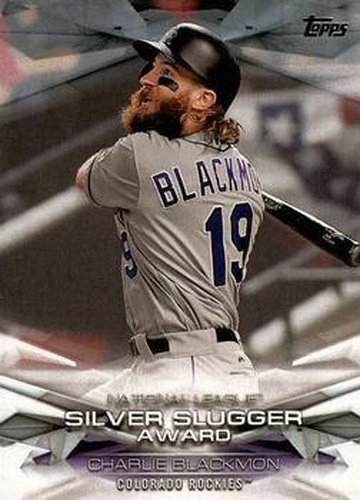 #MLBA-45 Charlie Blackmon - Colorado Rockies - 2018 Topps - MLB Awards Baseball
