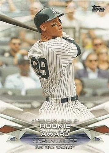 #MLBA-8 Aaron Judge - New York Yankees - 2018 Topps - MLB Awards Baseball