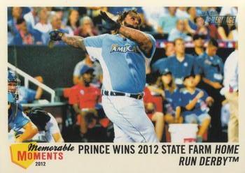 #MM-PF Prince Fielder - Detroit Tigers - 2013 Topps Heritage - Memorable Moments Baseball