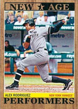 #NAP-10 Alex Rodriguez - New York Yankees - 2011 Topps Heritage - New Age Performers Baseball