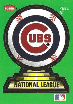 #5 Chicago Cubs - Chicago Cubs - 1988 Fleer - Team Stickers Baseball