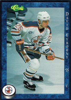 #NNO David Vyborny - Cape Breton Oilers - 1994-95 Classic Cape Breton Oilers AHL Hockey