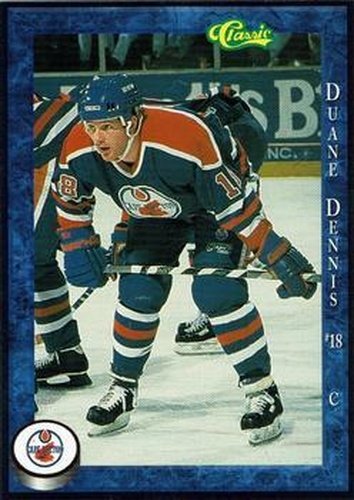 #NNO Duane Dennis - Cape Breton Oilers - 1994-95 Classic Cape Breton Oilers AHL Hockey