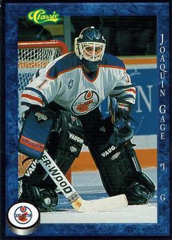 #NNO Joaquin Gage - Cape Breton Oilers - 1994-95 Classic Cape Breton Oilers AHL Hockey