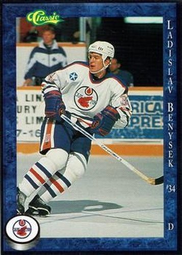 #NNO Ladislav Benysek - Cape Breton Oilers - 1994-95 Classic Cape Breton Oilers AHL Hockey