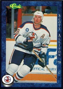 #NNO Scott Allison - Cape Breton Oilers - 1994-95 Classic Cape Breton Oilers AHL Hockey