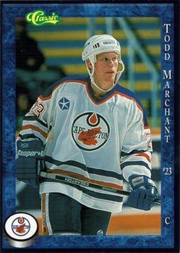 #NNO Todd Marchant - Cape Breton Oilers - 1994-95 Classic Cape Breton Oilers AHL Hockey