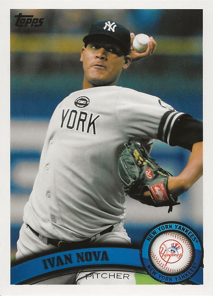 #NYY10 Ivan Nova - New York Yankees - 2011 Topps New York Yankees Baseball