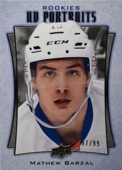#P-106 Mathew Barzal - New York Islanders - 2016-17 Upper Deck - UD Portraits Hockey