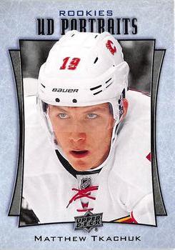 #P-109 Matthew Tkachuk - Calgary Flames - 2016-17 Upper Deck - UD Portraits Hockey