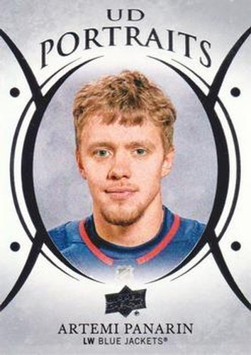 #P-21 Artemi Panarin - Columbus Blue Jackets - 2018-19 Upper Deck - UD Portraits Hockey