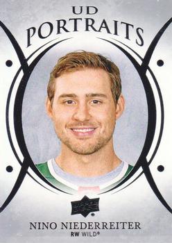 #P-22 Nino Niederreiter - Minnesota Wild - 2018-19 Upper Deck - UD Portraits Hockey