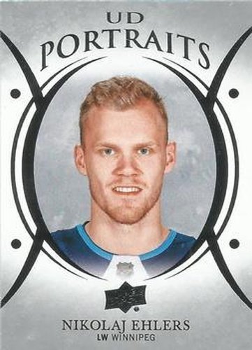 #P-27 Nikolaj Ehlers - Winnipeg Jets - 2018-19 Upper Deck - UD Portraits Hockey