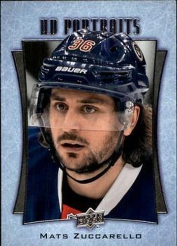 #P-2 Mats Zuccarello - New York Rangers - 2016-17 Upper Deck - UD Portraits Hockey
