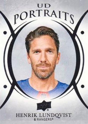 #P-30 Henrik Lundqvist - New York Rangers - 2018-19 Upper Deck - UD Portraits Hockey