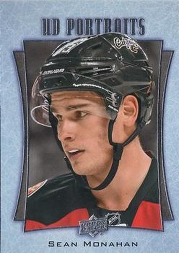 #P-35 Sean Monahan - Calgary Flames - 2016-17 Upper Deck - UD Portraits Hockey