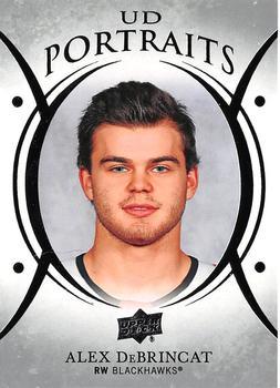 #P-38 Alex DeBrincat - Chicago Blackhawks - 2018-19 Upper Deck - UD Portraits Hockey