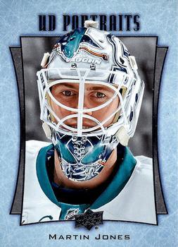 #P-39 Martin Jones - San Jose Sharks - 2016-17 Upper Deck - UD Portraits Hockey