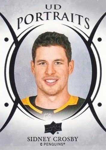 #P-39 Sidney Crosby - Pittsburgh Penguins - 2018-19 Upper Deck - UD Portraits Hockey