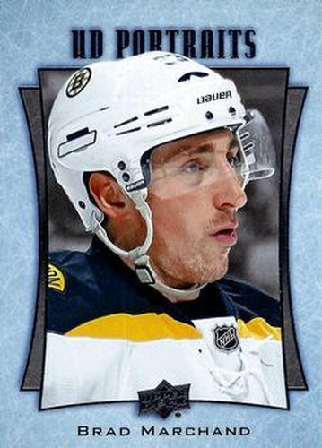 #P-48 Brad Marchand - Boston Bruins - 2016-17 Upper Deck - UD Portraits Hockey