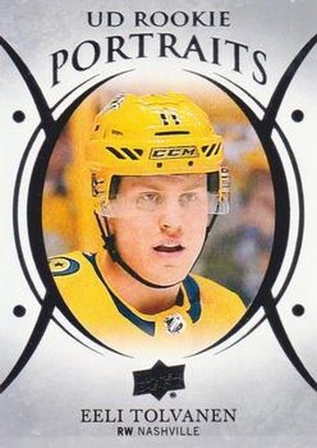 #P-48 Eeli Tolvanen - Nashville Predators - 2018-19 Upper Deck - UD Portraits Hockey
