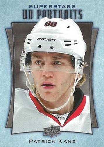 #P-50 Patrick Kane - Chicago Blackhawks - 2016-17 Upper Deck - UD Portraits Hockey