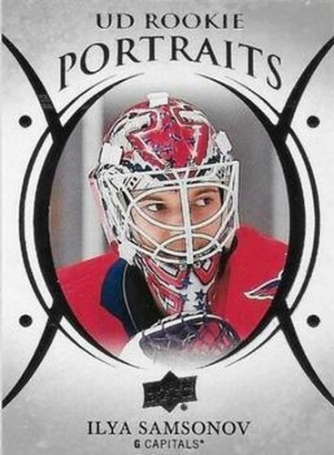 #P-51 Ilya Samsonov - Washington Capitals - 2018-19 Upper Deck - UD Portraits Hockey