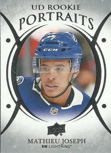 #P-53 Mathieu Joseph - Tampa Bay Lightning - 2018-19 Upper Deck - UD Portraits Hockey