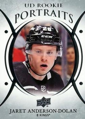 #P-61 Jaret Anderson-Dolan - Los Angeles Kings - 2018-19 Upper Deck - UD Portraits Hockey