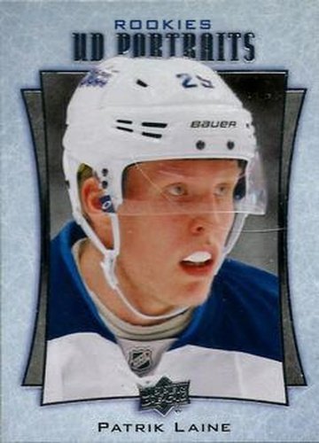 #P-61 Patrik Laine - Winnipeg Jets - 2016-17 Upper Deck - UD Portraits Hockey