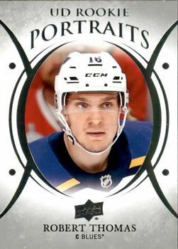 #P-66 Robert Thomas - St. Louis Blues - 2018-19 Upper Deck - UD Portraits Hockey