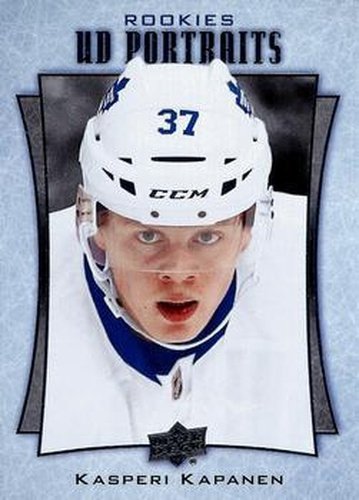 #P-69 Kasperi Kapanen - Toronto Maple Leafs - 2016-17 Upper Deck - UD Portraits Hockey
