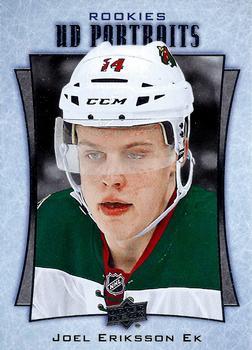 #P-77 Joel Eriksson Ek - Minnesota Wild - 2016-17 Upper Deck - UD Portraits Hockey